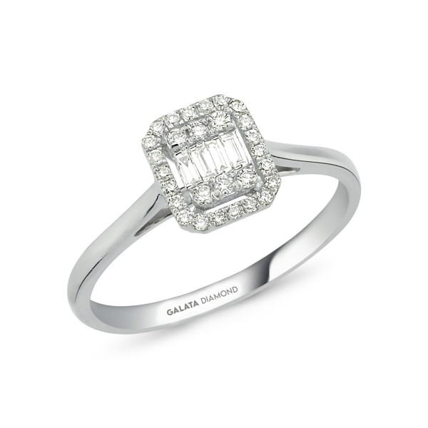 Baguette Diamond Ring 12